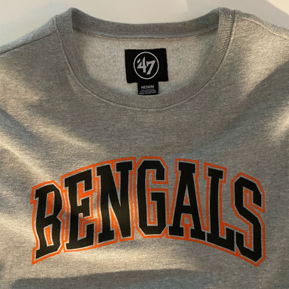 ‘47 Brand Bengals crewneck sweatshirt